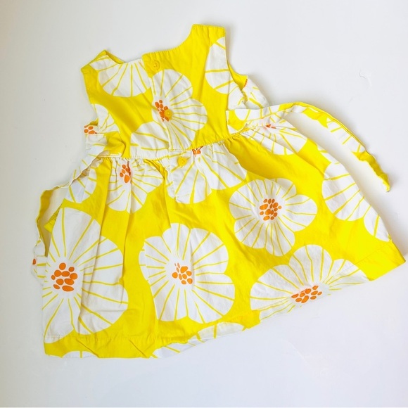 Carter’s Yellow Floral Sleeveless Dress for Baby - Picture 2 of 3